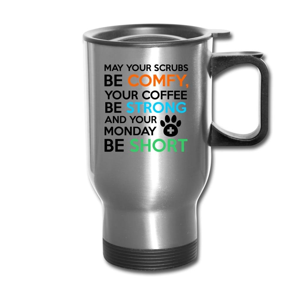 Veterinary Monday Prayer 14oz Stainless Steel Travel Mug